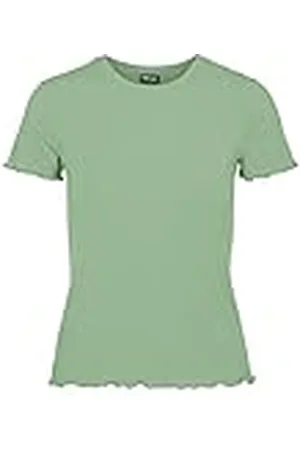 Pieces® Pcnicca SS BFD-Camiseta de Manga Larga con Cuello Redondo, , M para Mujer
