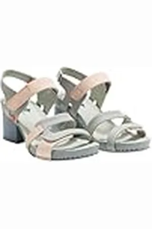 Art I Wish, Sandalia con talón Mujer, Celeste-White, 39 EU