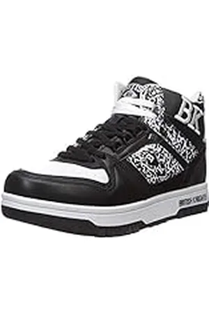 British Knights Kings SL, Zapatillas Deportivas Hombre, Negro Blanco El, 40 EU