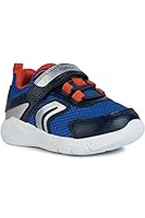 Geox B SPRINTYE Boy, Zapatillas para Bebé-Niños, Royal/Navy, 21 EU