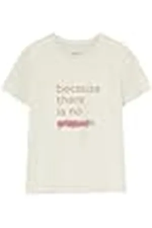 ECOALF GATSUNDER8034WW22 Mujer Underlinedalf, de Algodón Orgánico, con Cuello Redondo, Camiseta de Manga Corta, Transpirable y Cómoda, T-Shirt, Talla L, Color