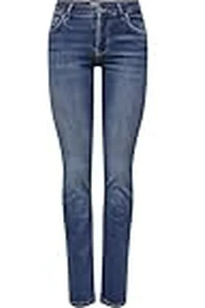 ONLY Onlalicia Reg Strt Dnm Dot879 Noos Jeans, , 32W x 32L para Mujer