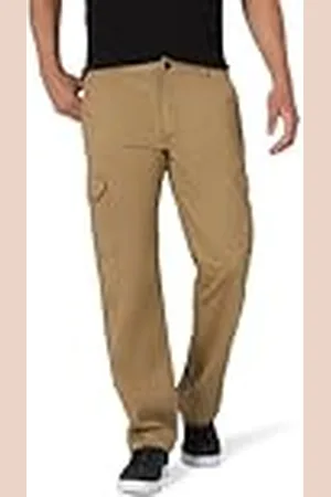 Lee Extreme Motion Pantalón Cargo de Sarga para Hombre, Oscar Caqui, 30W x 32L