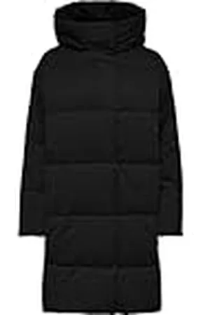 JDY Abrigo Acolchado para Mujer Capucha - Chaqueta de Invierno Acolchada y cálida MUSTANG, Color: , Talla:XS