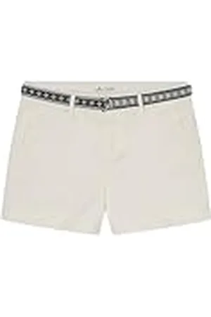 Springfield SPRINGFILED, Mujer, Short Chino Cinturón, Orange Print, 44