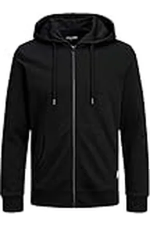 JACK & JONES Jjebasic Sweat Zip Hood PS Chaqueta Deportiva, , 7XL Hombre