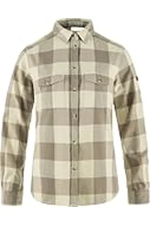 Fjällräven FJALLRAVEN Övik Heavy Flannel Shirt W T, , XL para Mujer