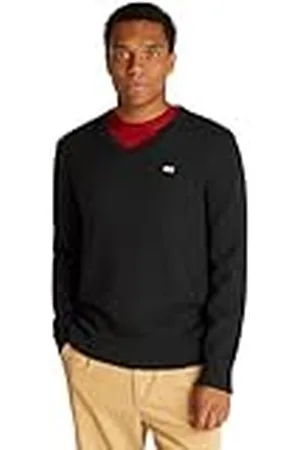 Tommy Hilfiger Jersey Hombre Slim Essential V-Neck con Cuello de Pico, , S