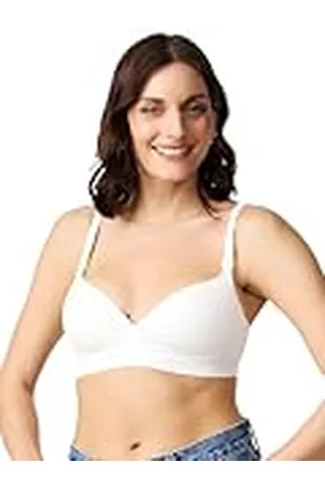 Nur Die Still mit Clipverschluss Gepolstert Nahtlos Ohne Bügel Baumwolle Bügellos für Halt Komfort-Schwangerschafts-BH Sujetador, , 85C Mujeres