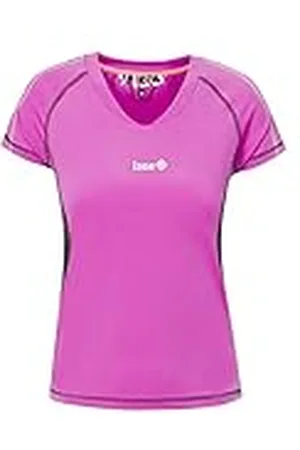 Izas Lizart Camiseta, Mujer, Rosa (Fuxia / Dark Grey), XXL