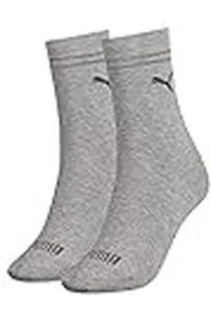 PUMA CLSSC Sock, (Grey Melange), 42 (Pack de 2) para Mujer