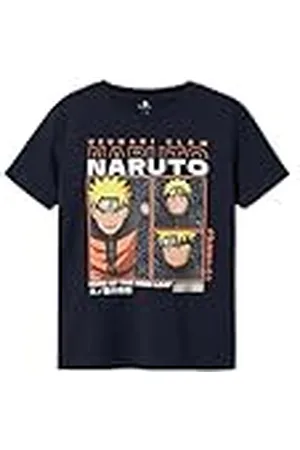 NAME IT NKMJADIL Naruto SS Top Noos Bio Camiseta, , 158-164 para Niños