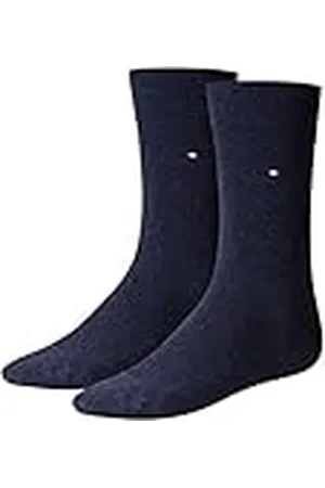 Tommy Hilfiger 371111 Calcetines, Hombre, Azul (Dark Navy 322), 39/42 (Tamaño del fabricante:039)
