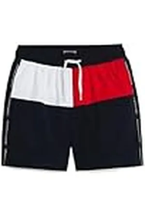 Tommy Hilfiger Bañador para Niños Medium Drawstring Pernera Media, , 8-10 Años