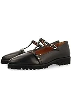 Gioseppo Bailarinas Piel con Tachuelas Y Suela Track Wayland