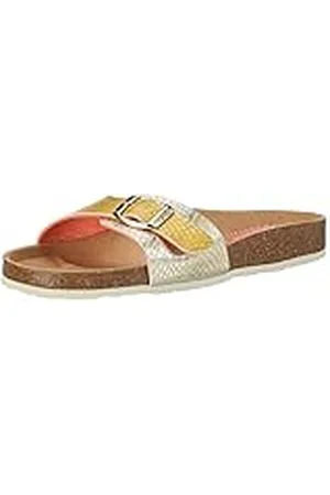 Desigual Bio1 Oro and Plata, Heels Sandals Mujer, Beige (Beige 1024), 39 EU