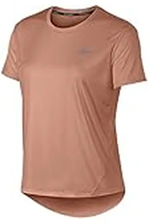 Nike W Nk Miler Top SS, Mujer, , L
