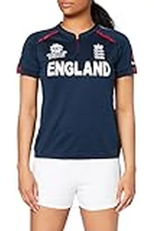 New Balance ECB Dominate T20 - Camiseta de Manga Corta para Mujer