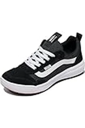 Vans Range EXP, Zapatillas de Deporte, Mujer, (Suede/Canvas) Black/White, 40.5 EU