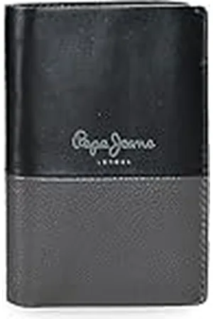 Pepe Jeans Dual Cartera Vertical con Monedero 8,5x11,5x1 cms Piel