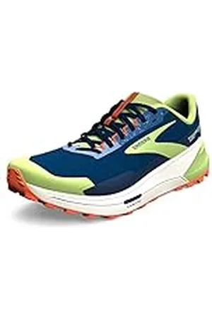 Brooks Catamount 2, Zapatillas Hombre, Multicolor (Navy Firecracker Sharp Green), 46.5 EU