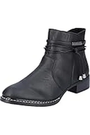 Rieker Herbst/Winter, Botines Mujer, Negro (Schwarz/00 00), 40 EU