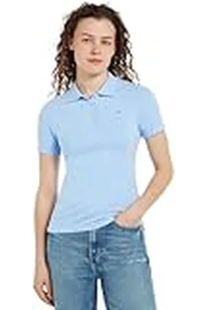 Tommy Hilfiger 1985 Slim Pique Polo SS Ww0ww43225 Polo, , S para Mujer