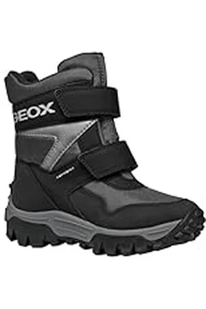 Geox J Himalaya Boy B ABX, Bota de Nieve, Anthracite/Black, 38 EU