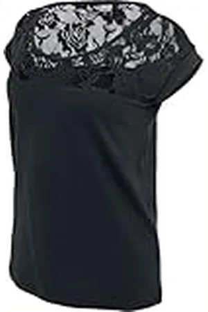 Urban classics Ladies Chiffon Loose Tank Camiseta Deportiva de Tirantes, (Black 00007), X-Large para Mujer