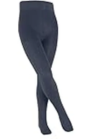 Falke Family K Ti algodón sostenible gruesas lisas 1 pieza, Pantimedias Unisex niños, , 110-116