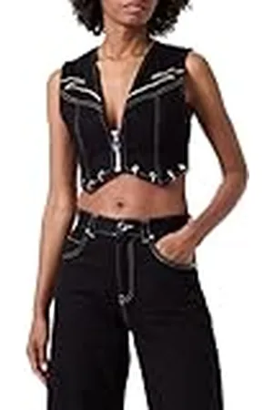 Pinko Drácula Chaleco Bull Desatado, , XS para Mujer