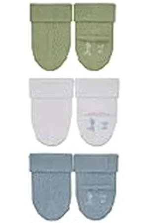Sterntaler Baby-söckchen 3erpack Uni Bambus Calcetines, , 6-12 months para Bebés