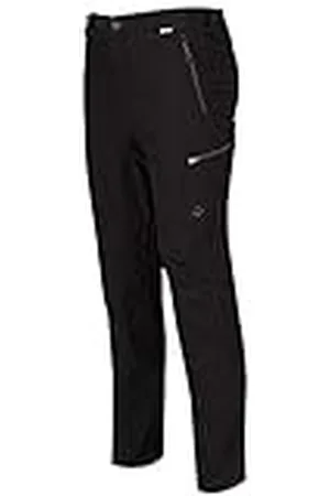 Regatta Highton Pantalón Isoflex Tejido elástico Activo y Impermeable Trousers, Hombre, Black, 40"