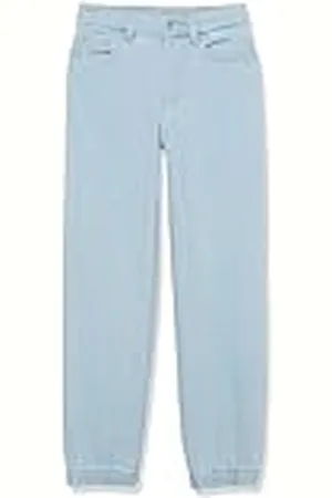 Amazon Pantalón de chándal estilo vaquero con cintura elástica Niño, , 5 años