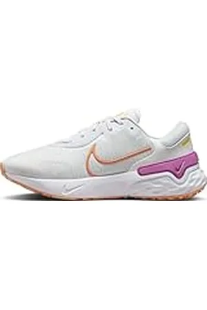 Nike Renew Run 4, Bajo Mujer, White/Amber Brown-Photon Dust, 40.5 EU