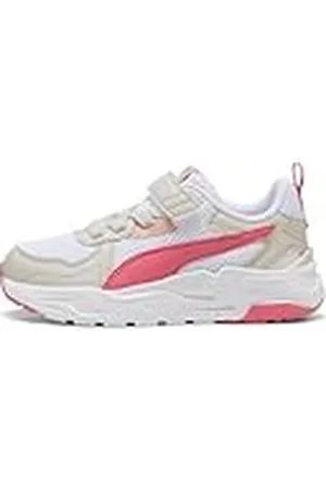 PUMA Trinity Lite AC+ PS, Zapatillas, White-Magic Rose-Vapor Gray, 30 EU