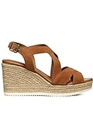 Geox D Ponza C, Sandalia de cuña Mujer, , 35 EU