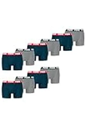 PUMA Calzoncillos bóxer básicos para Hombre (2 Unidades), , L