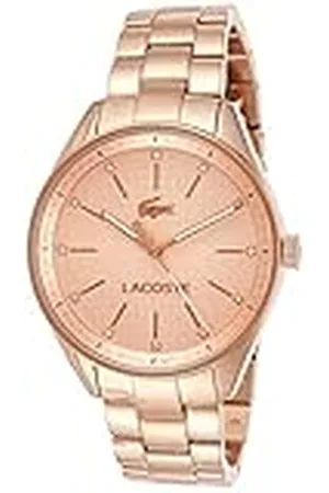 Lacoste Reloj Analógico de Cuarzo para Mujer con Correa en Acero Inoxidable Color Oro Rosado - 2000899