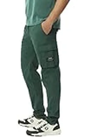 ECOALF Pantalón Largo Hombre Parkeralf, Pantalón Hombre, Algodón Orgánico, Pantalón Cargo, Pantalón con Bolsillos Hombre, Talla 31, Color
