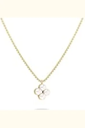 Tamaris Collar TJ-0512-N-45 IP Gold, 45, Acero inoxidable, Perlas de cristal