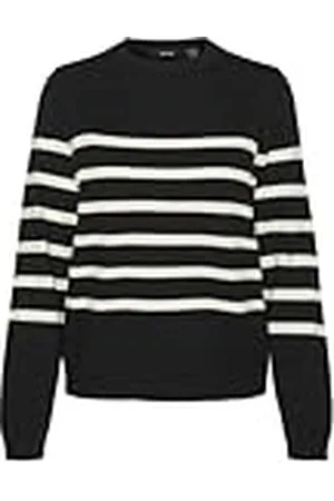 VERO MODA Vmsaba Ga Noos-Jersey Liso con Cuello Redondo Punto, , XL para Mujer