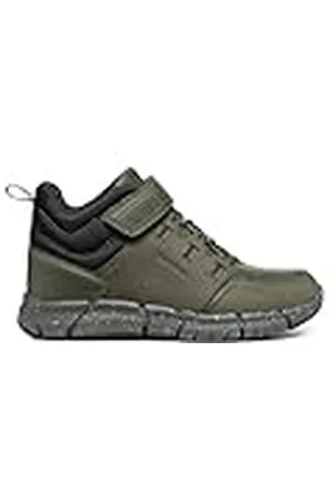 Geox J FLEXYPER Boy B ABX, Botín, DK Green/Black, 38 EU