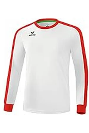 Erima Retro Star - Maglietta da uomo, Uomo, T-shirt, 3142111, bianco/rosso, XXL