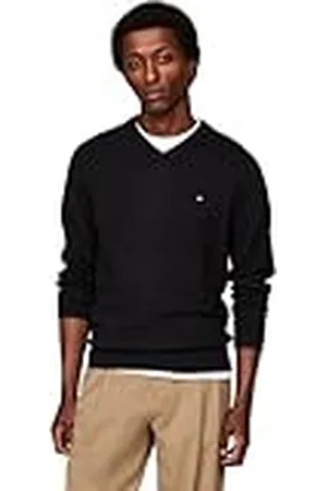 Tommy Hilfiger Pima Org Ctn Cashmere V Neck Mw0mw28047 Suéter, , L para Hombre