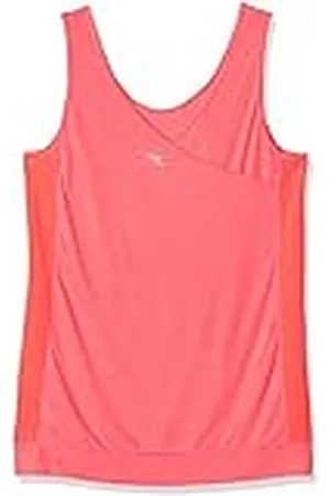 Diadora Sport 102172905 L Slim Fit Camiseta de Tirantes, Mujer, , X-Large