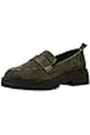 ESPRIT Modischer Chunky Damen, Penny Mocasines Mujer, 350/Khaki Green, 39 EU