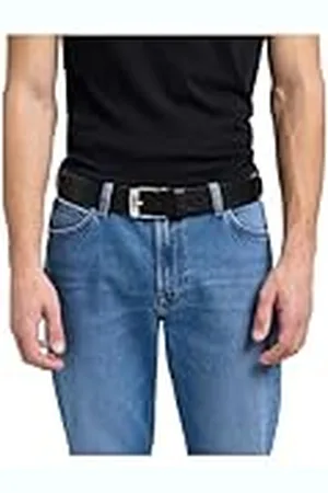 Lee Leather Belt Logo Buckle cinturón, , 90 de los Hombres