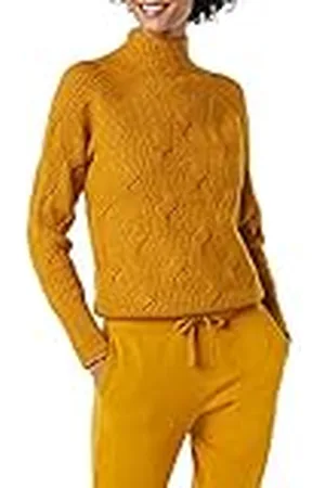Amazon Jersey Trenzado de Cuello Chimenea y Suave al Tacto Mujer, , XL