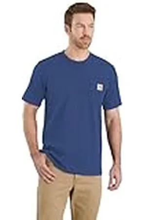 Carhartt Relaxed Fit Heavyweight Short-Sleeve K87 Pocket T-Shirt Camiseta Work Utility, , S para Hombre